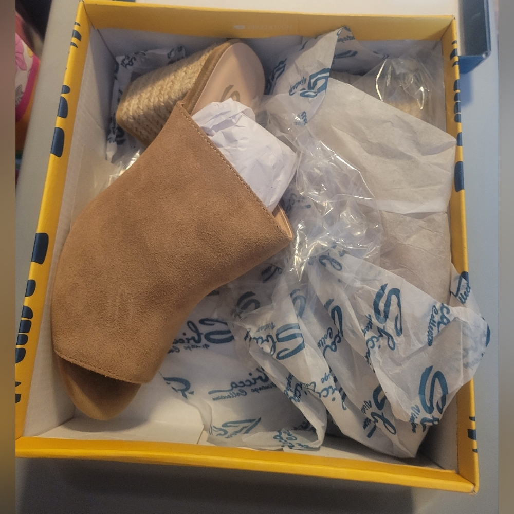 Sbicca Helena Espadrille Mules | Size 9 - New - Picture 10 of 11